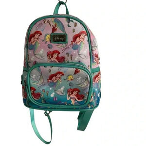 Disney Little Mermaid Ariel Ombre MINI BACKPACK PALM Pink A La Mode Storybook